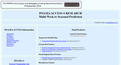 Desktop Screenshot of poama.bom.gov.au